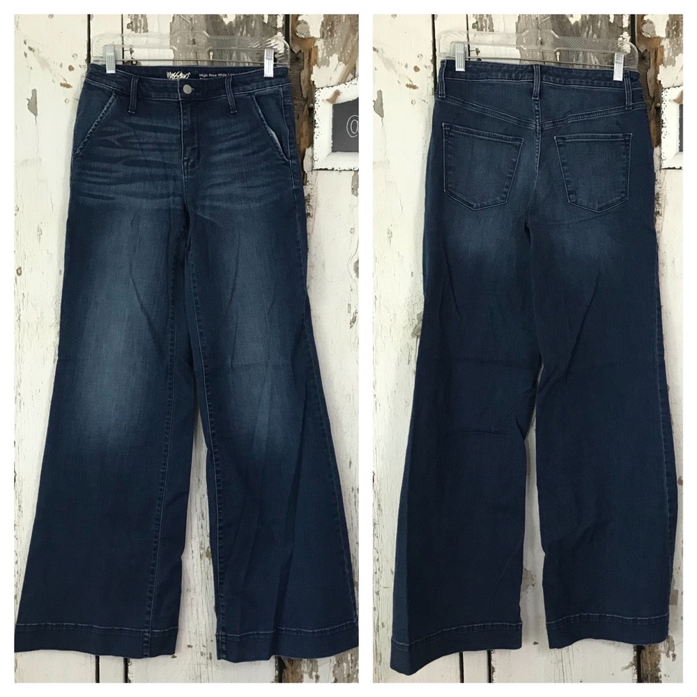 Target mossimo high rise wide leg jeans - Picture 6 of 7